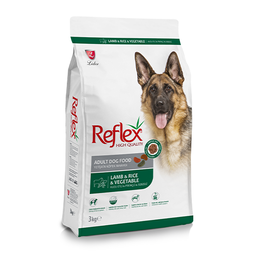 Reflex Kuzu Eti Pirinç ve Sebzeli Yetişkin Köpek Maması 3kg
