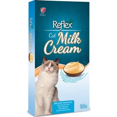 Reflex Milk Cream Sütlü Kremalı Yetişkin Kedi Ödül Maması 8 x 10 G