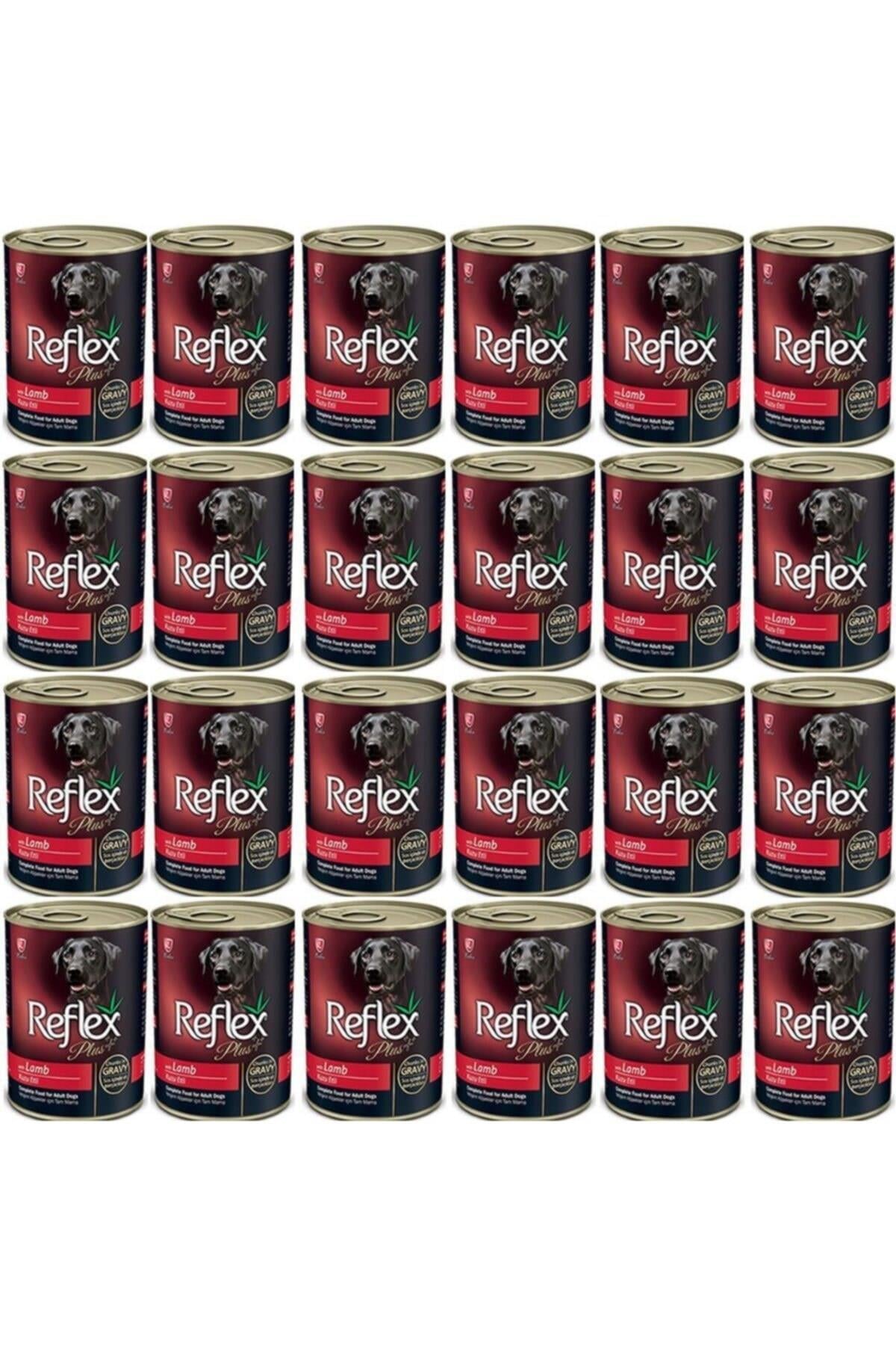 Reflex Plus Gravy Kuzu Etli Konserve Yetişkin Köpek Maması 24 x 400 gr