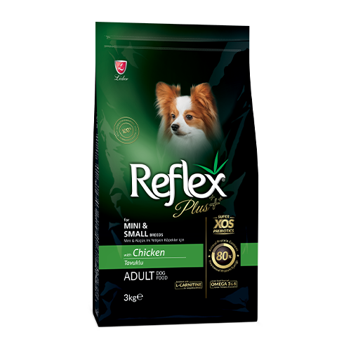 Reflex Plus Tavuklu Küçük Irk Yetişkin Köpek Maması 3 KG