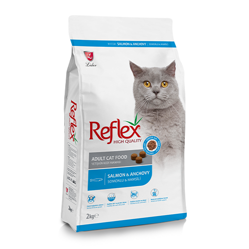Reflex Somonlu ve Hamsili Yetişkin Kedi Maması 2 kg