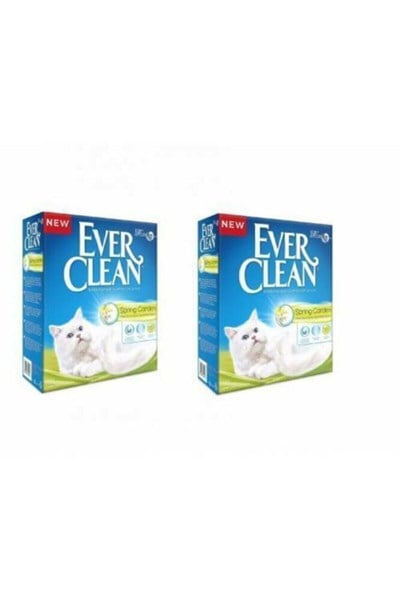 Spring Garden Çiçek Kokulu Kedi Kumu 10 Lt X 2 Adet