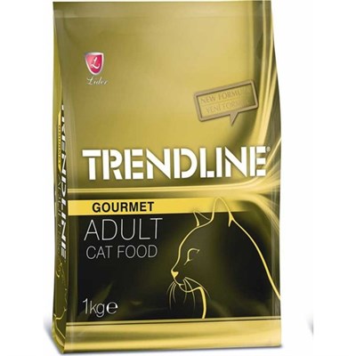 Trendline Gourmet Renkli Karışık Yetişkin Kedi Maması 1 KG