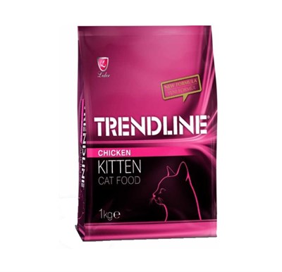Trendline Kitten Tavuklu Yavru Kedi̇ Maması 1 KG