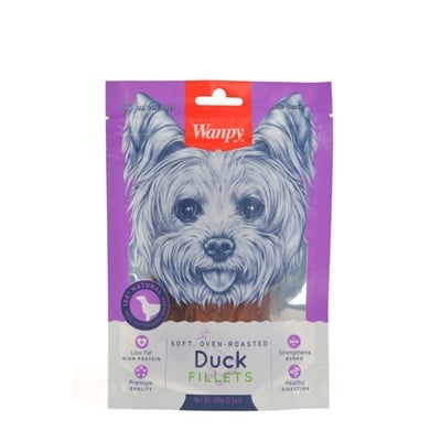 Wanpy DA-12S Gerçek Ördek Fileto Köpek Ödülü 100 G