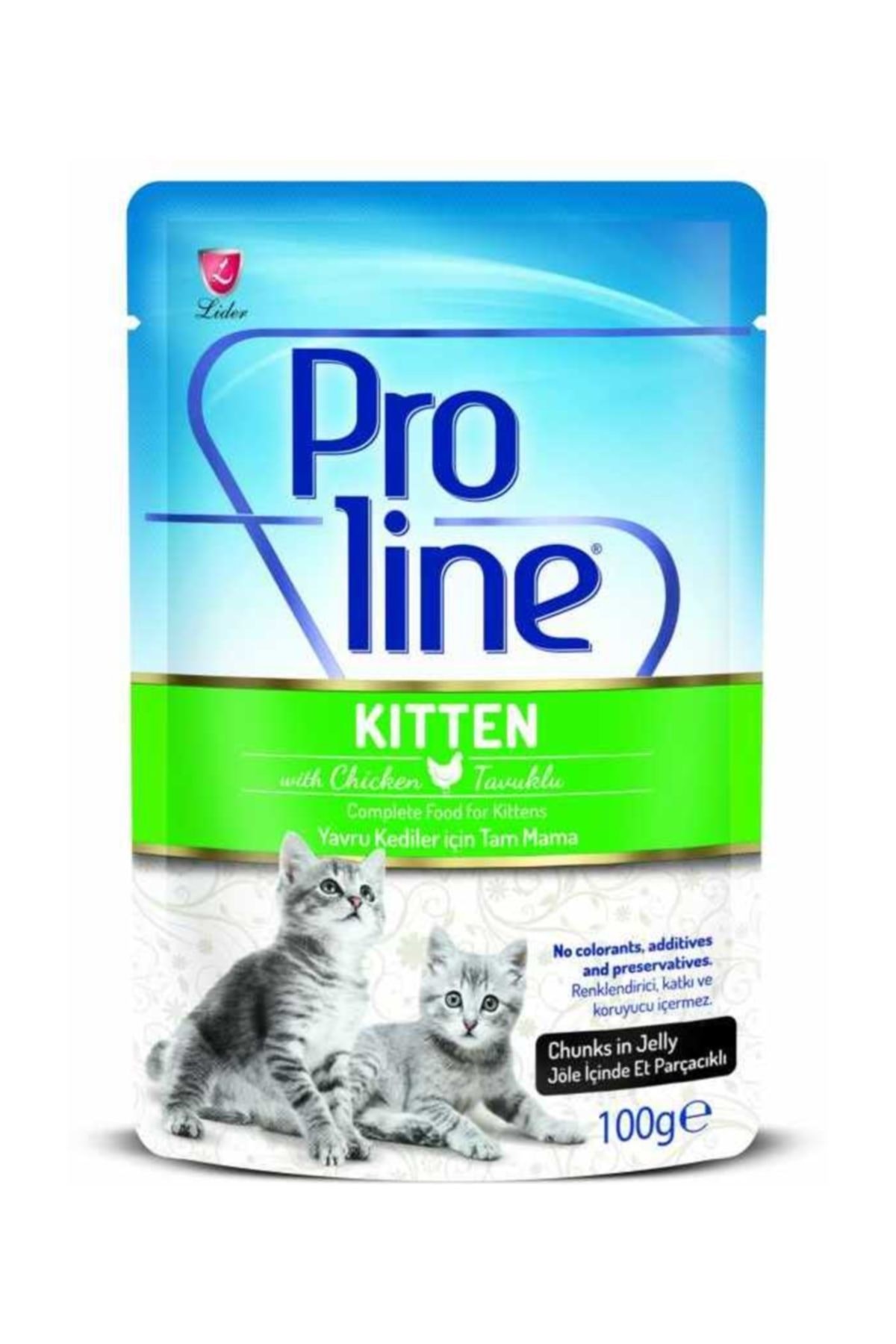 Yavru Kedi Pouch Tavuk Etli Jöle Içinde