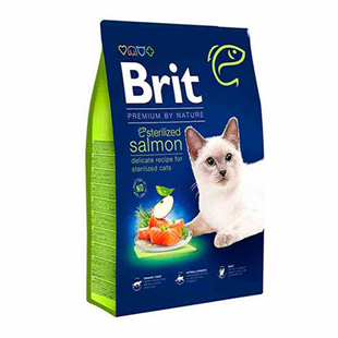  Brit Care Somonlu Kısırlaştırlmış Kedi Maması 8 KG