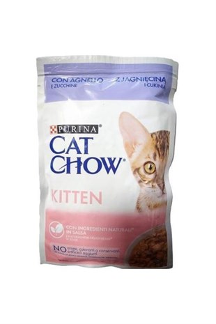 Cat Chow Kıtten Lamb 85 G