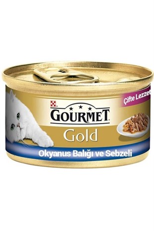 Gold Okyanus Balıklı ve Sebzeli 85 gr