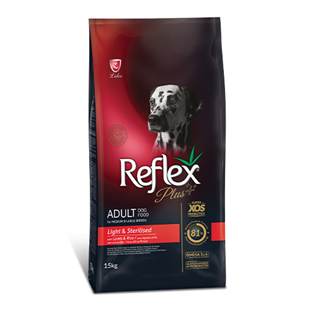 Reflex Plus Kuzu Etli Ve Pirinçli Kısırlaştırılmış Köpek 15 KG