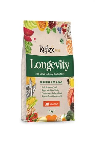Reflex Plus Longevity Yetişkin Kedi Maması 1100 gr (1.1 kg)