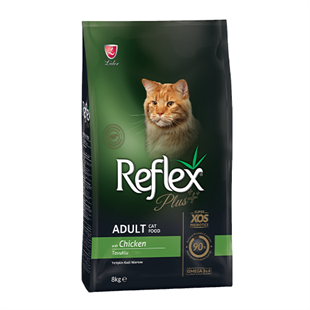 Reflex Plus Tavuklu Yetişkin Kedi Maması 8 KG