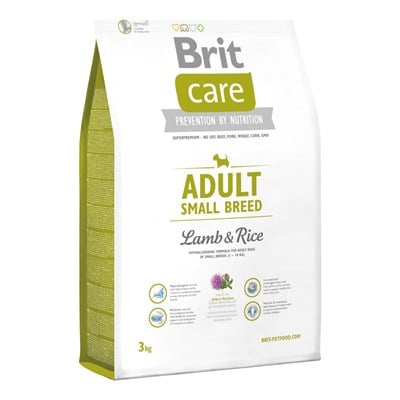 Brit Care Adult Small Kuzu Etli Küçük Irk Yetişkin Köpek Maması 3 KG