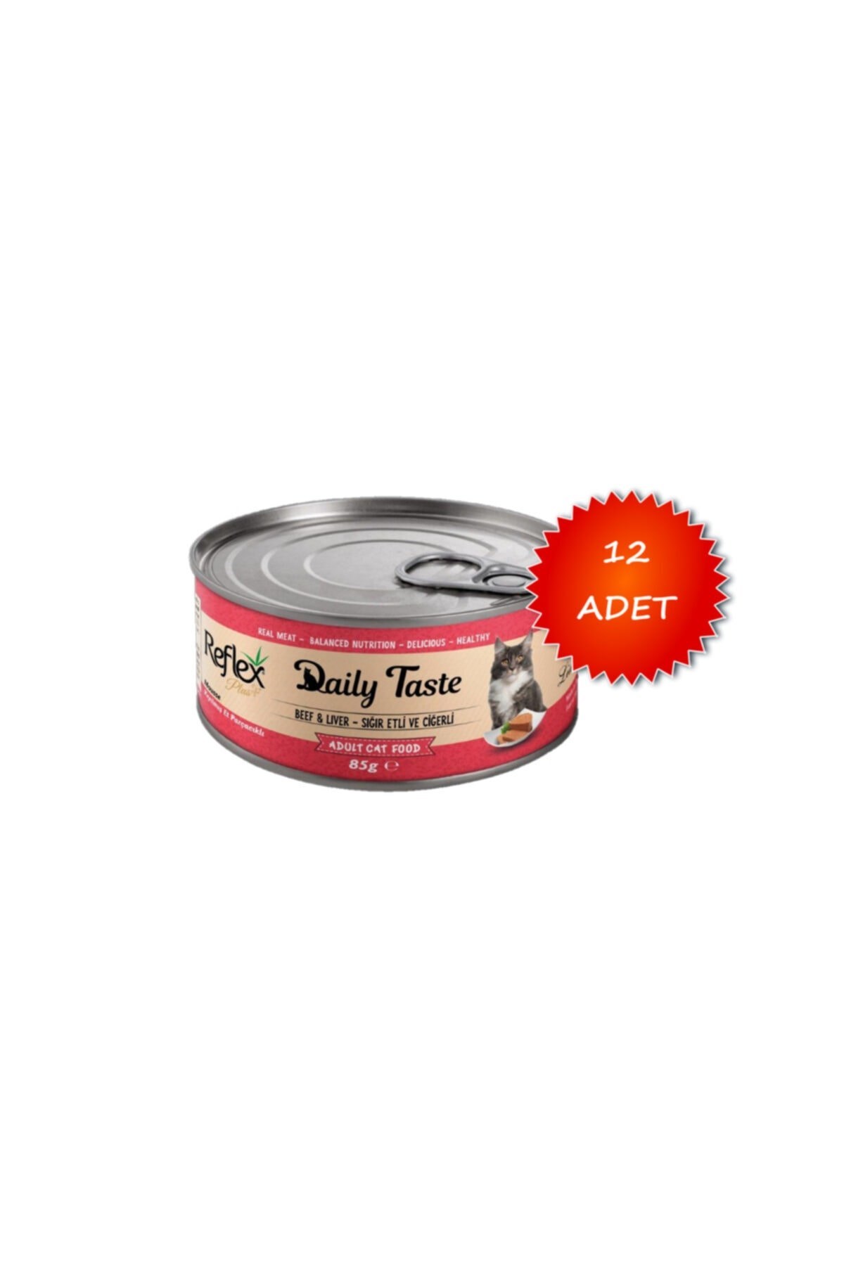 Daıly Taste Kıyılmış Sığır Etli Ve Ciğerli 85gr - 12 Adet