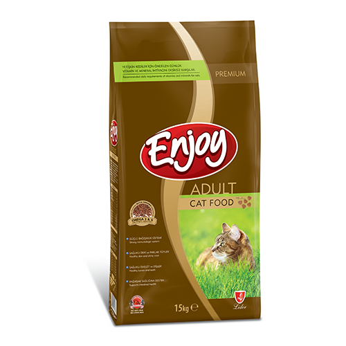 Enjoy Cat Food Tavuklu Yetişkin Kedi Maması 15 KG