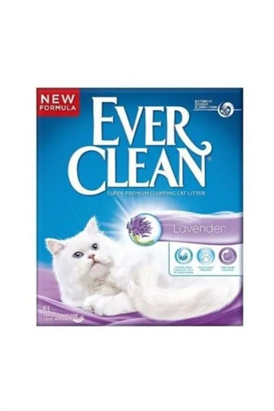 Ever Clean Lavander & Lavanta Kokulu Topaklaşan Kedi Kumu 6 Lt