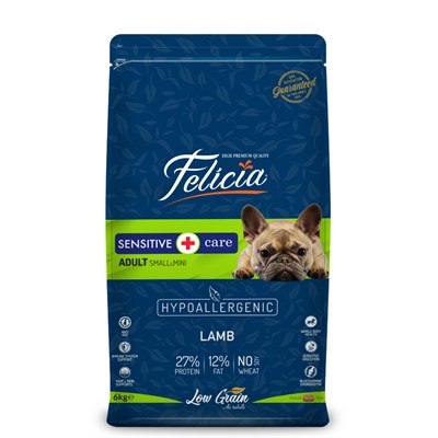 Felicia Adult Small&Mini Kuzu Etli Küçük Irk Yetişkin Köpek Maması 6 KG