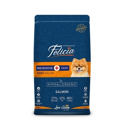 Felicia Small & Mini Somonlu Küçük Irk Yetişkin Köpek Maması 3 KG