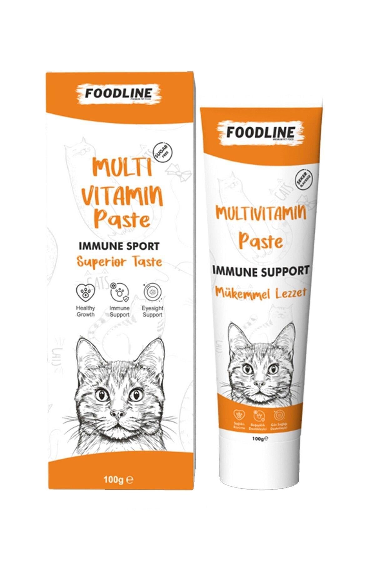Foodline MultiVitamin Malt Macun 100gr | Bağışıklık Sistemini Destekleyici