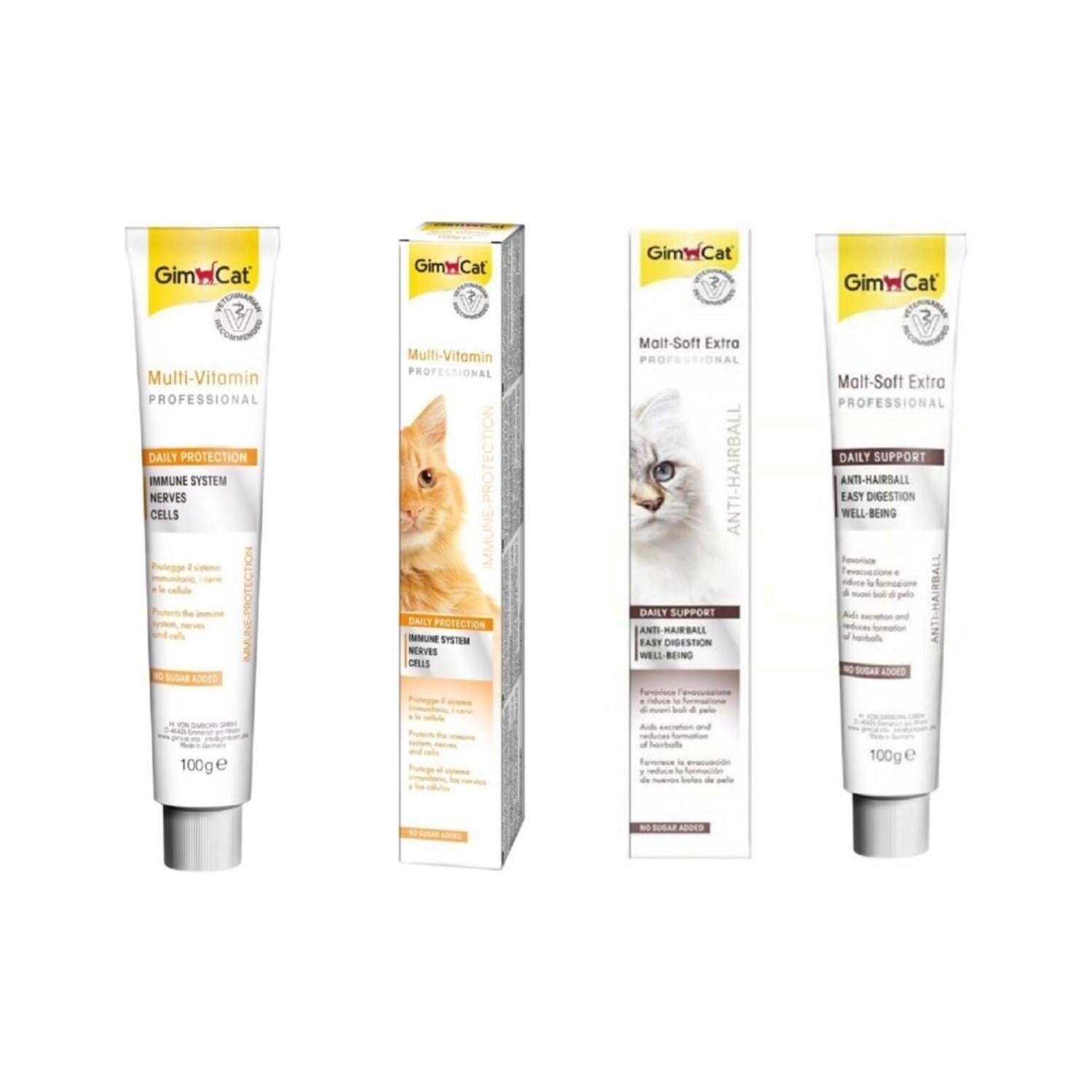 Gimcat Malt Soft Extra 100 gr + Gimcat Multivitamin 100 gr