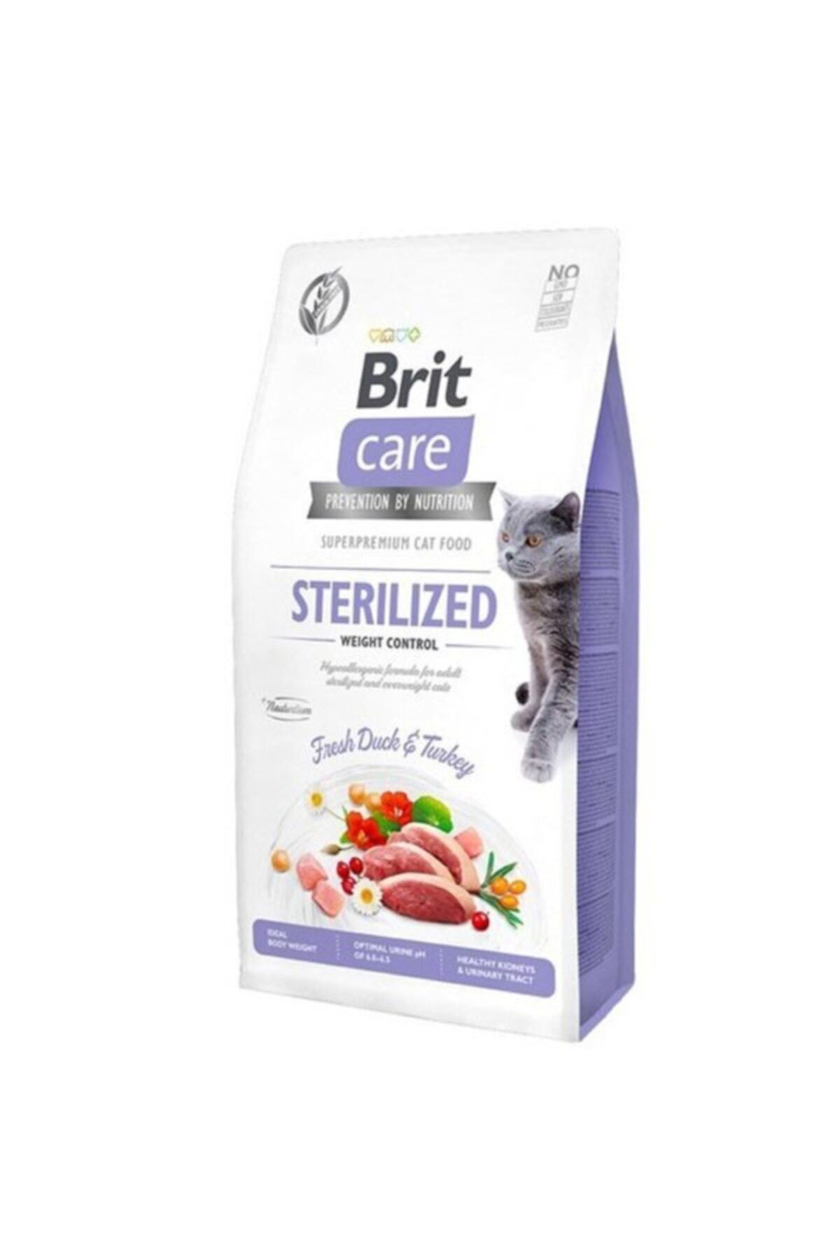 Hipoalerjenik Sterilized Ördek Ve Hindili Tahılsız Kısırlaştırımış Kedi Maması 400 Gr