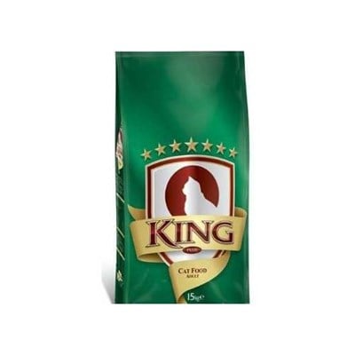 King Plus Cat Balıklı Yetişkin Kedi Maması 1.5 KG