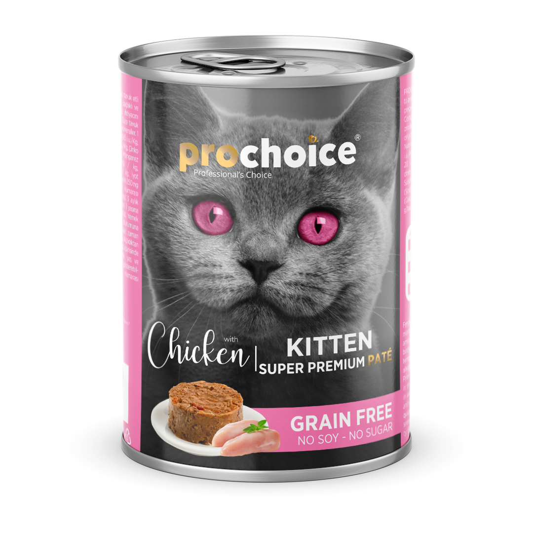Kitten Tavuklu Yavru Kedi Konservesi 400 gr
