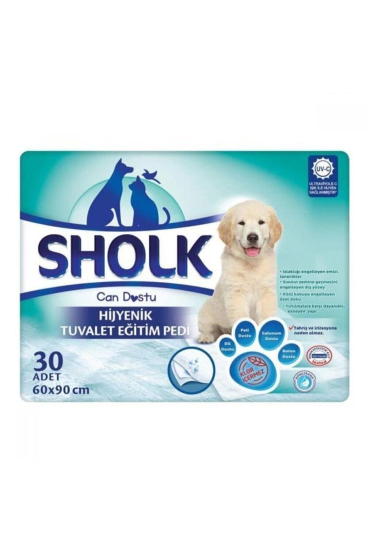 Köpek Eğitim Pedi 90x60cm 30lu Paket