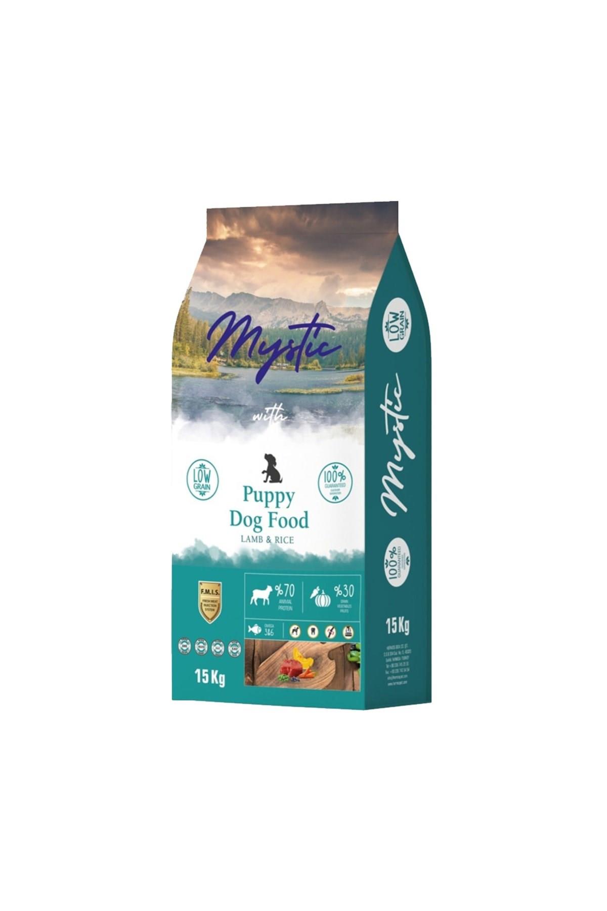 Mystic Az Tahıllı Yavru Köpek Maması Kuzulu 15 Kg