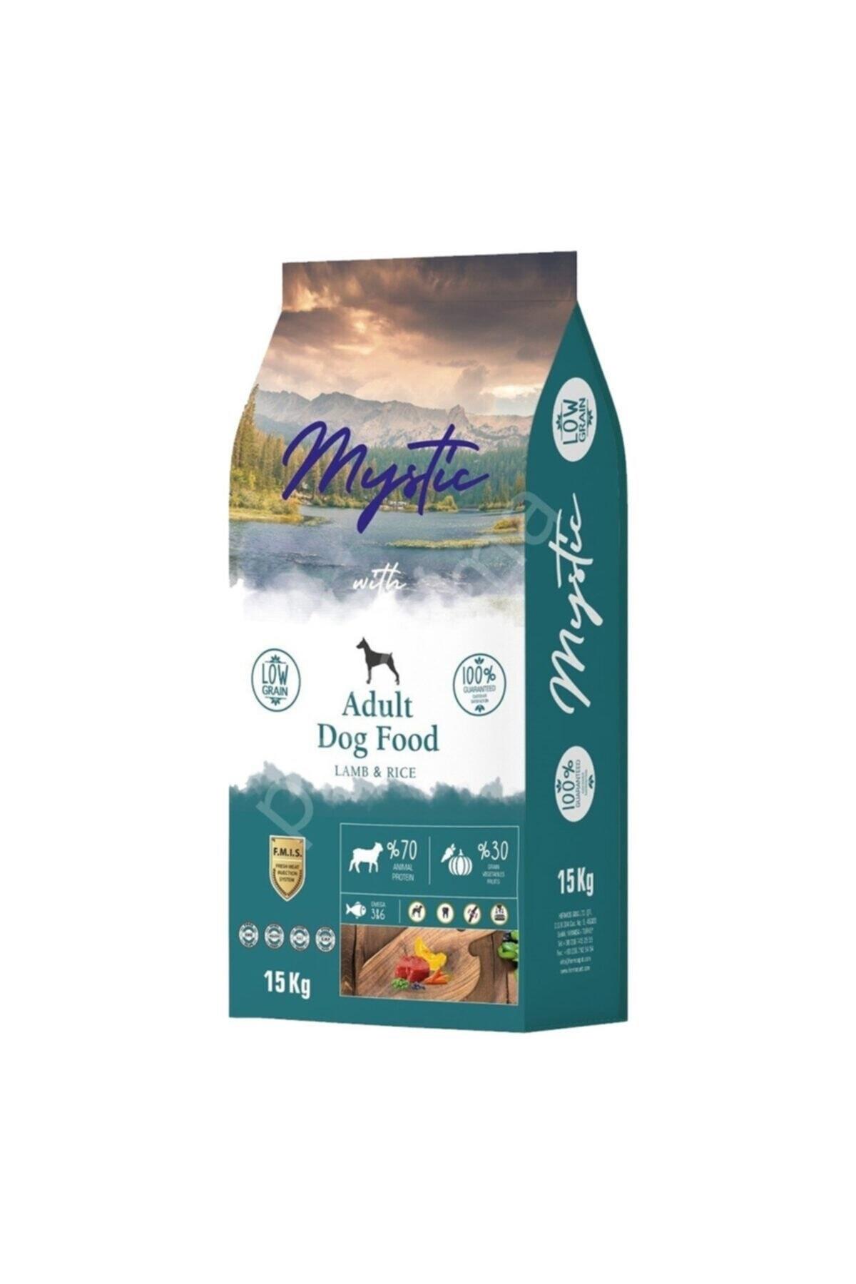 Mystic Az Tahıllı Yetişkin Köpek Maması Kuzulu 15 Kg