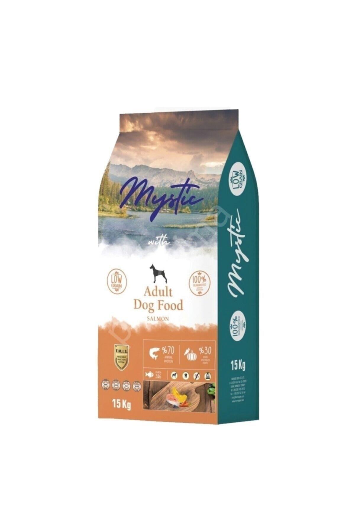 Mystic Az Tahıllı Yetişkin Köpek Maması Somonlu  15 Kg