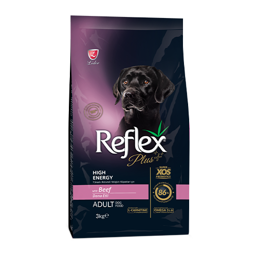 Plus Adult High Energy Biftekli Yüksek Enerji Köpek Maması 3 kg