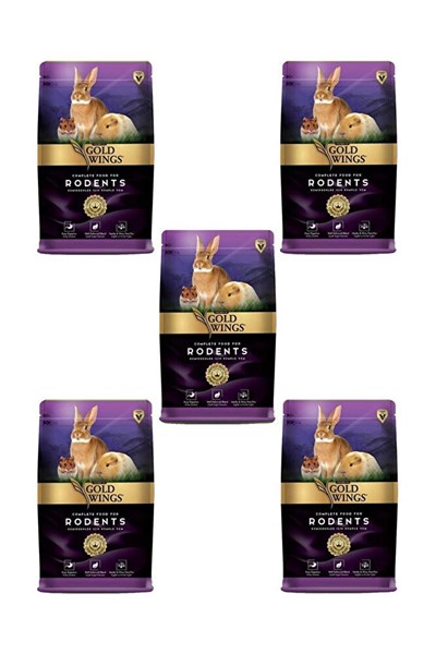 Premium Kemirgen Tavşan Hamster Yemi 750 gr X 5 Adet