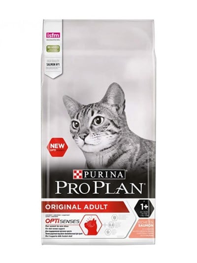 Pro Plan Original Adult Somonlu ve Pirinçli Yetişkin Kedi Maması 1.5 KG