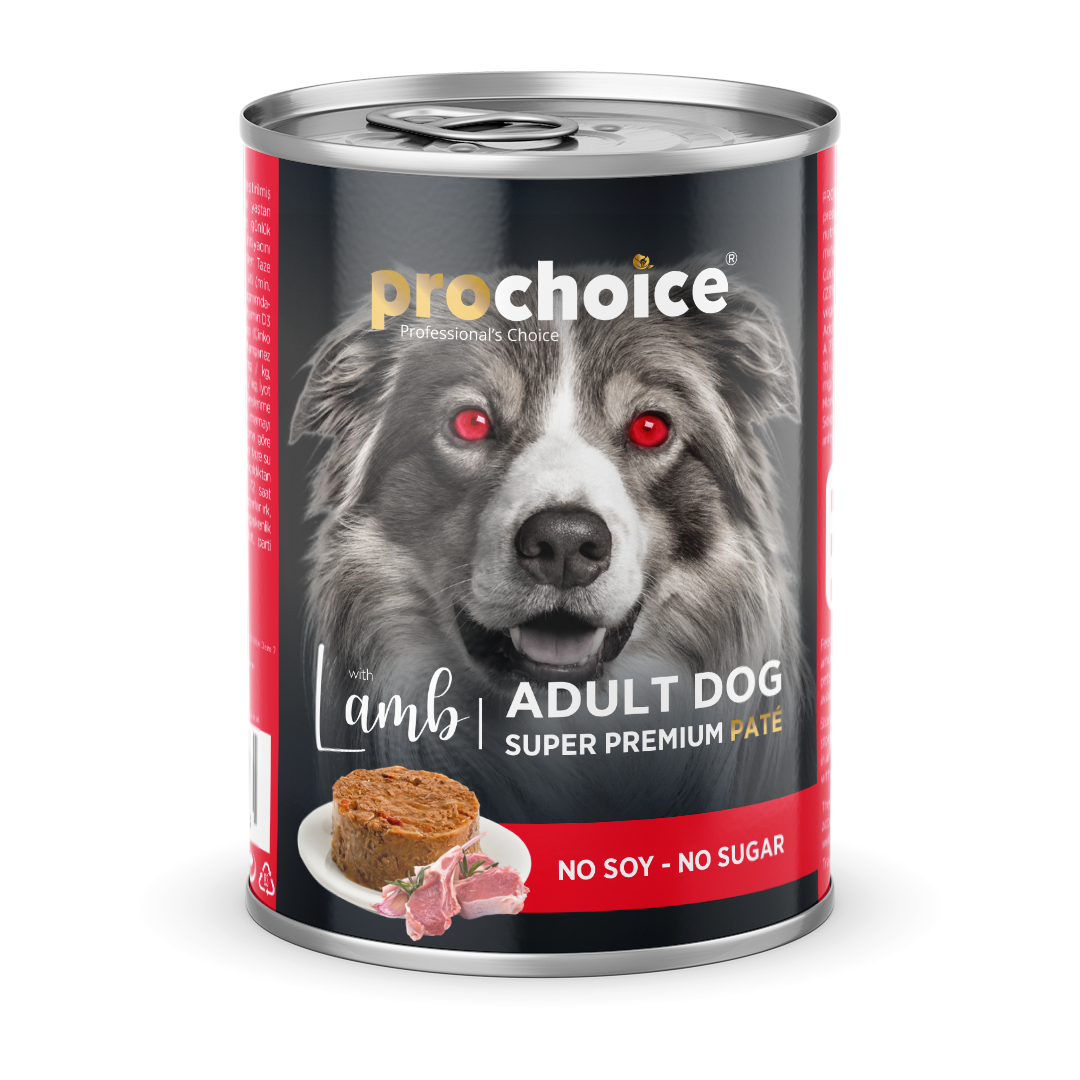 Prochoice Kuzu Etli Pate Konserve Yetişkin Köpek Maması 400 G