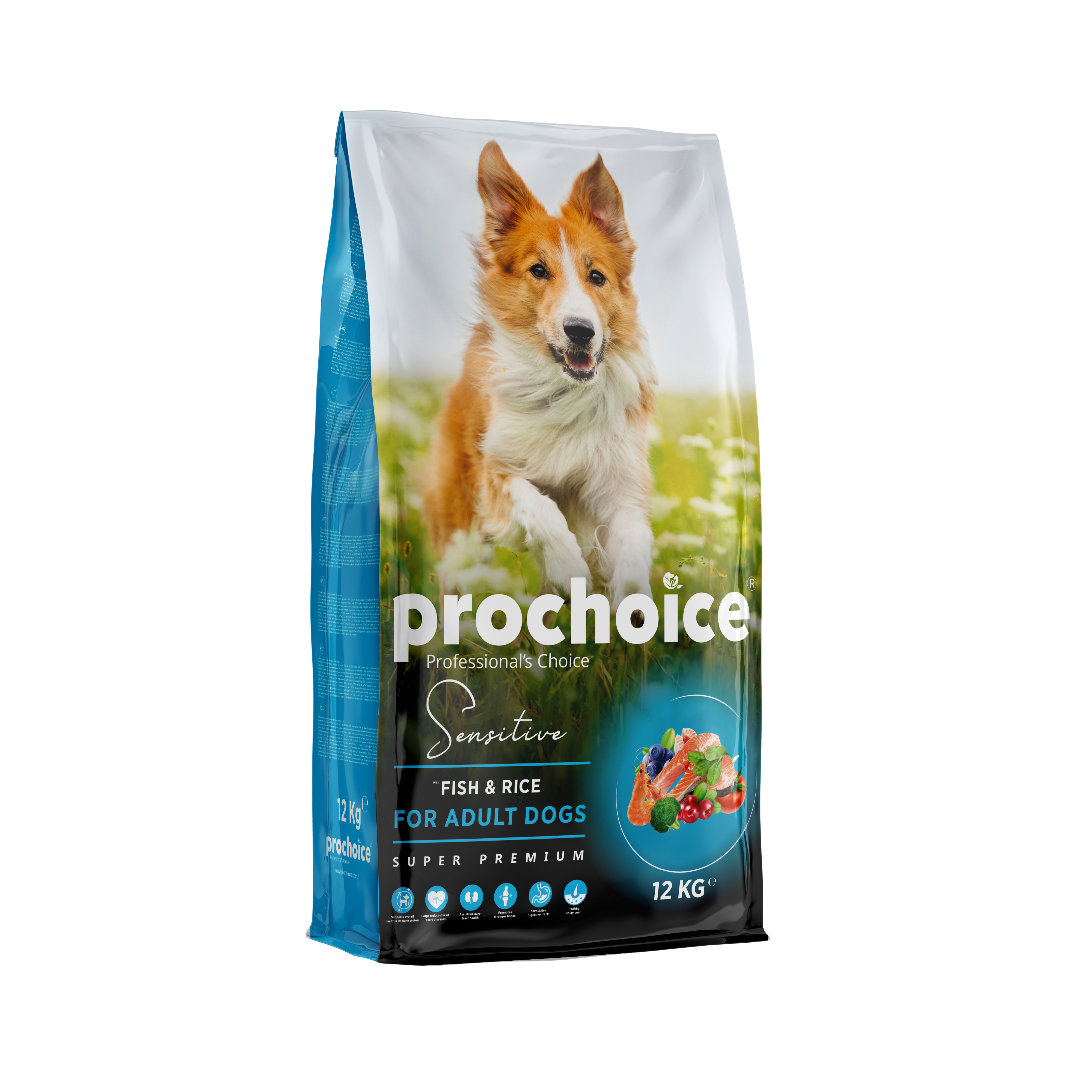 Prochoice Sensitive Skin Balıklı Hassas Yetişkin Köpek Maması 12 KG