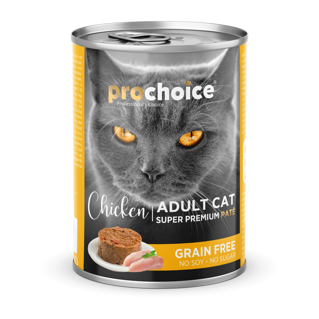 Prochoice Tavuklu Pate Konserve Yetişkin Kedi Maması 400 G