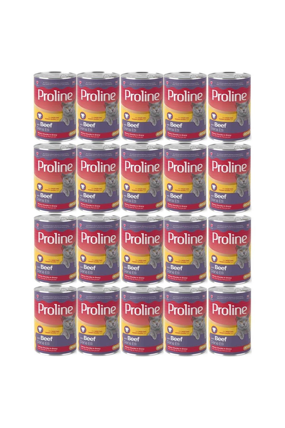 Proline Dana Etli Yetişkin Kedi Konservesi 400 Gr*20 Adet