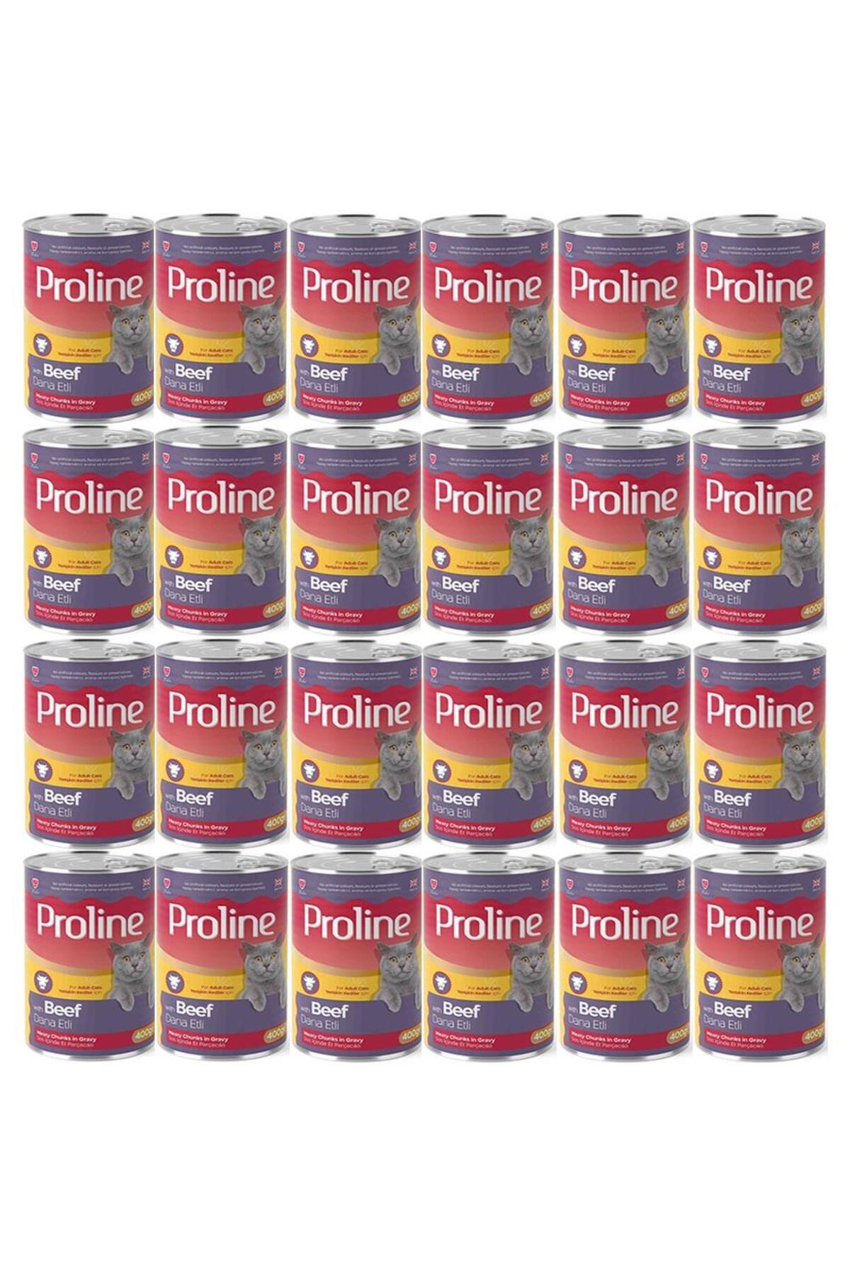 Proline Dana Etli Yetişkin Kedi Konservesi 400 Gr*24 Adet