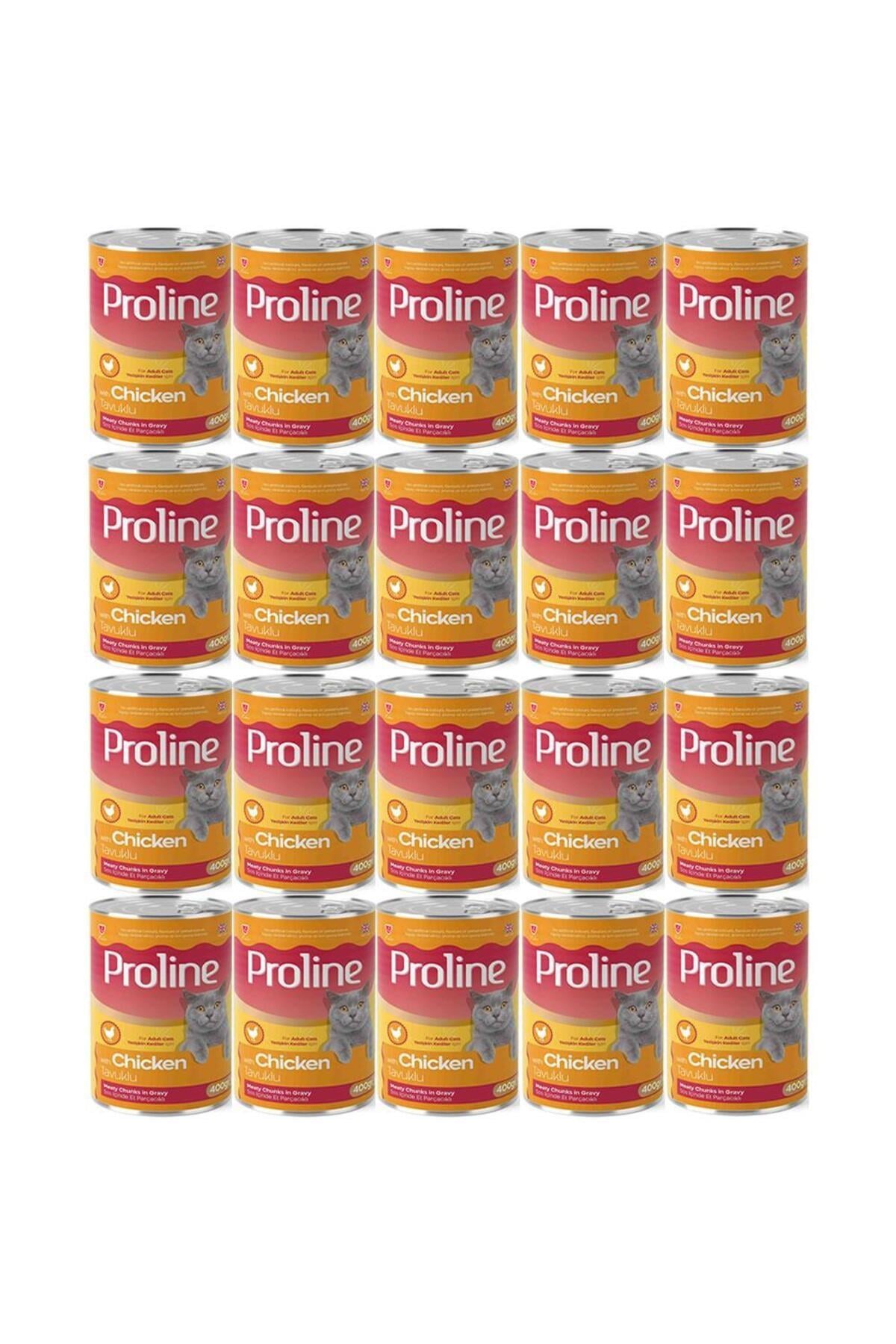 Proline Tavuklu Yetişkin Kedi Konservesi 400 Gr*20 Adet