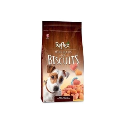 Reflex Mix Renkli Kalp Köpek Ödül Bisküvisi 350 G