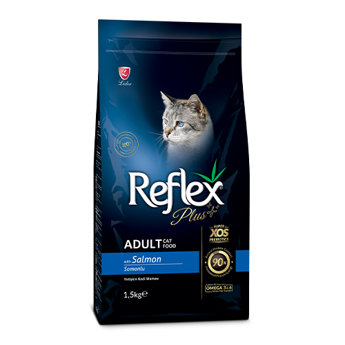 Reflex Plus Somonlu Yetişkin Kedi Maması 1.5 KG