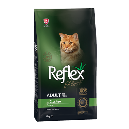 Reflex Plus Tavuklu Yetişkin Kedi Maması 8 KG