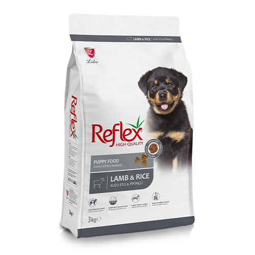 Reflex Puppy Lamp&Rice Kuzu Etli & Pirinçli Yavru Köpek Maması 3 Kg