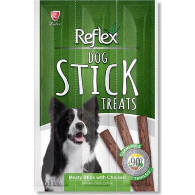 Reflex Stick Tavuk Etli Köpek Ödül Çubuğu 3 x 11 G