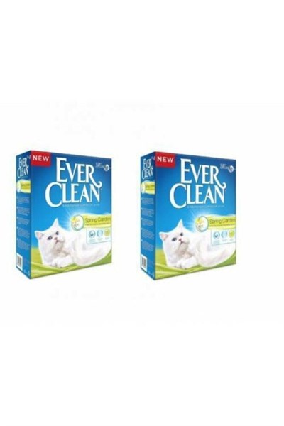 Spring Garden Çiçek Kokulu Kedi Kumu 10 Lt X 2 Adet