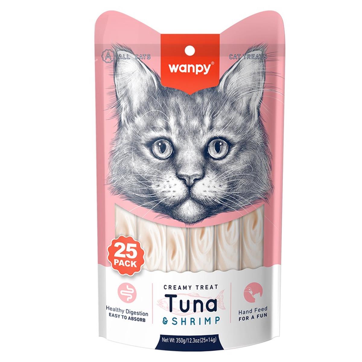 Wanpy Ton Balığ-Karides Sıvı Ödül 25X14GR