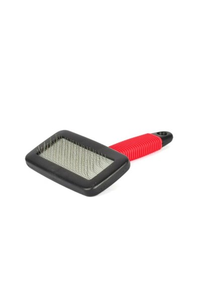 Zm-1027l Ince Uçlu Kedi Köpek Tarağı Kırmızı Large