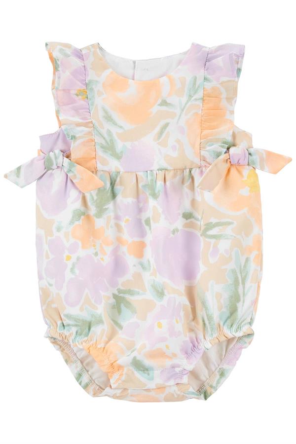 23Y.CRT.1P025510Carters Kız Bebek Fırfır Detaylı Tulum