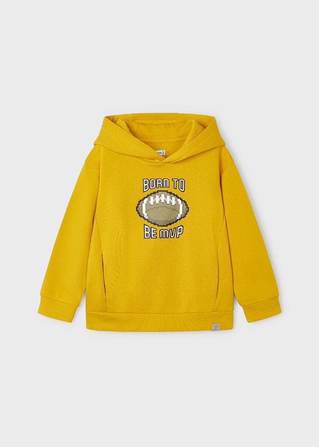 24K.MYR.04451.024Mayoral Erkek Çocuk Kapüşonlu  Baskılı Sweatshirt